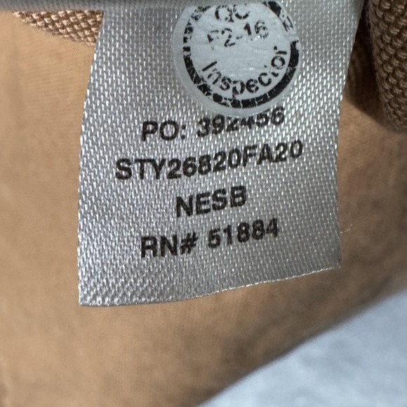 Patagonia Jacket Womens XL Brown Canvas Prairie Dawn 3-in-1 Barn Coat - Picture 8 of 16